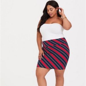 Torrid Mini Jersey‎ Foldover Skirt size 2